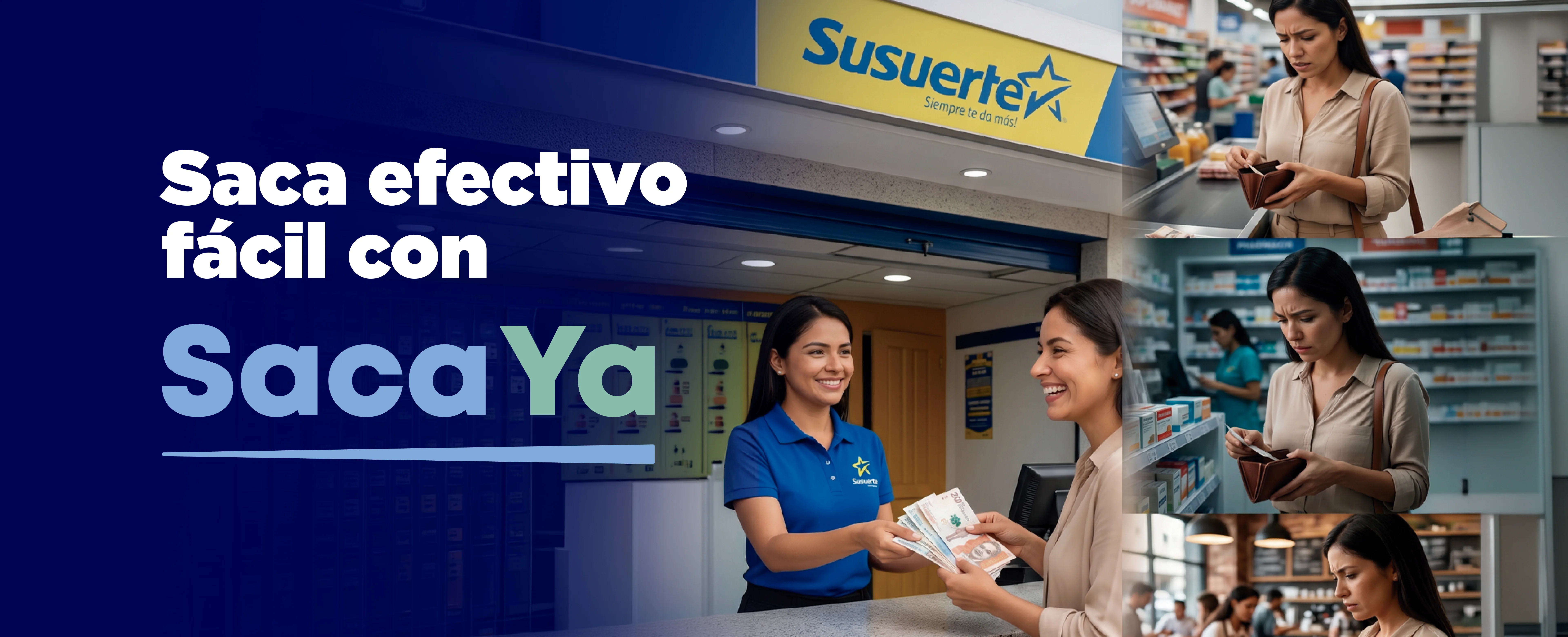 SacaYa — Saca efectivo fácil con SacaYa