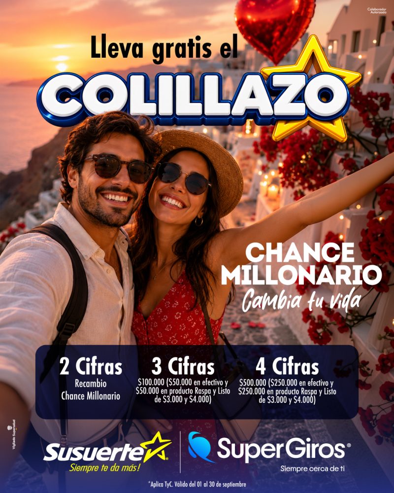 COLILLAZOS-CHANCE MILLONARIO